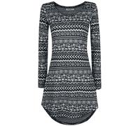 Robe courte de Innocent - Robe D'Hiver - M à 3XL - pour Femme - gris/noir XXL