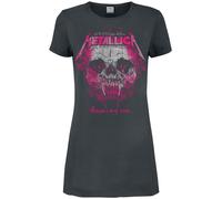 Robe courte de Metallica - Amplified Collection - Wherever I May Roam Pink Ink - S à M - pour Femme - anthracite S