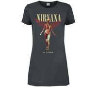 Robe courte de Nirvana - Amplified Collection - In Utero - S à M - pour Femme - anthracite M