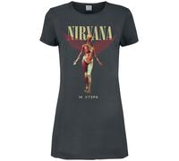 Robe courte de Nirvana - Amplified Collection - In Utero - S à M - pour Femme - anthracite S