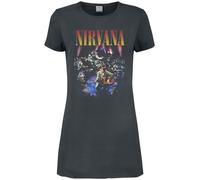 Robe courte de Nirvana - Amplified Collection - Live In NYC - S à L - pour Femme - anthracite L