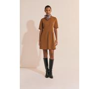 Robe courte en coton - Tadou - S - Camel - Femme - Etam