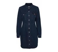 Robe courte en jean ajustée - MARQUE - Bleu - Femme XS