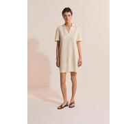 Robe courte en lin mélangé - Bolivio - M - Citron - Femme - Etam