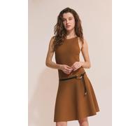 Robe courte en maille - Philipine - XS - Camel Clair - Femme - Etam