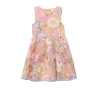 Robe courte en mesh Ã motif fleuri avec application fille s.Oliver Multicolore 3 ans