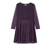 Robe courte en mesh Ã©vasÃ©e avec imprimÃ© all-over fille s.Oliver Bleu 5 ans