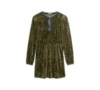 Robe courte en velours ornée de strass femme Superdry Vert L