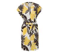 Robe courte en viscose mélangée coupe ample femme s.Oliver Beige 40