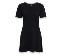 ONLY Robe Courte en Tricot Onzarina pour Femme, Noir, S