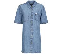 Robe courte femmes Guess OVERSIZE SS DRESS Bleu EU XL