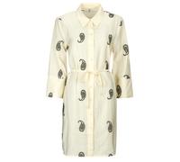 Robe courte femmes JDY JDYTHEA 7/8 EMBROIDERY Beige EU XS