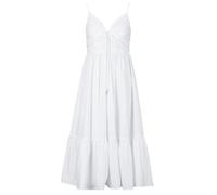 Robe courte femmes MICHAEL Michael Kors POPLIN MIDI DRESS Blanc EU M