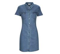 Robe courte femmes Noisy May NMJOY S/S DRESS MB NOOS Bleu EU L