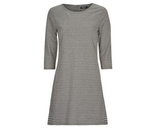 Robe courte femmes Only ONLBRILLIANT 3/4 CHECK DRESS JRS Noir EU S