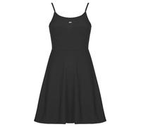 Robe courte femmes Tommy Jeans TJW ESSENTIAL STRAP FLARE DRESS Noir EU S
