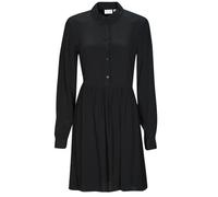 Robe courte femmes Vila VIFINI L/S SHIRT DRESS/SU Noir FR 34