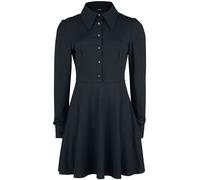 Robe courte Gothic de Banned Alternative - Robe Pentacle - XS à 4XL - pour Femme - noir S