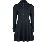 Robe courte Gothic de Banned Alternative - Robe Pentacle - XS à 4XL - pour Femme - noir XS