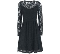Robe courte Gothic de Gothicana by EMP - Robe Dentelle - S à 7XL - pour Femme - noir 5XL