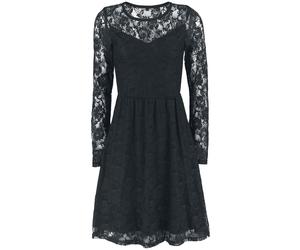 Robe courte Gothic de Gothicana by EMP - Robe Dentelle - S à 7XL - pour Femme - noir M