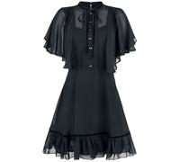 Robe courte Gothic de Hell Bunny - Robe Imperia - XS à 4XL - pour Femme - noir L