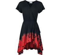 Robe courte Gothic de Innocent - Robe Megaera - S à 4XL - pour Femme - noir/rouge 3XL