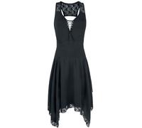 Robe courte Gothic de Innocent - Robe Nycto - S à 4XL - pour Femme - noir 3XL