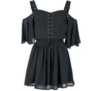 Robe courte Gothic de Poizen Industries - Robe Catastrophe - XS à 4XL - pour Femme - noir XXL