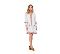 Robe courte imprimÃ©e femme Derhy Christine Beige M