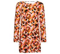 Robe courte imprimée dos ouvert femme Superdry Multicolore S