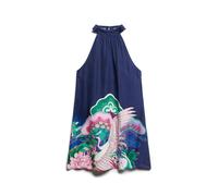 Superdry Printed Sleeveless Short Dress Multicolore 2XS Femme