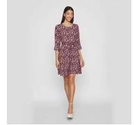 Robe courte manches 3/4 imprimée floral Femme VILA 36
