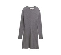 Robe courte manches longues cÃŽtelÃ© femme Tom Tailor Denim Gris 2XL