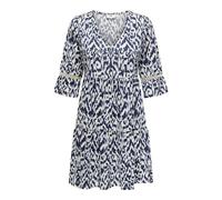 Robe Courte Motif Imprimée Manches 3/4 Femme Jdy