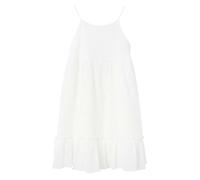 Robe courte - Non spécifié - Modèle non spécifié - Blanc - Dos ajouré - Volant au bas 6
