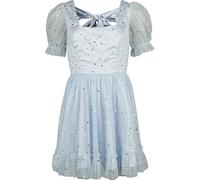 Robe courte Rockabilly de Hell Bunny - Infinity - Robe Courte - S à M - pour Femme - bleu S