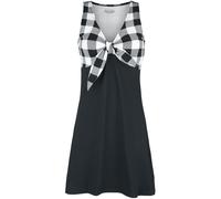 Robe courte Rockabilly de Rock Rebel by EMP - Robe Look Rockabella - L à XXL - pour Femme - noir/blanc L