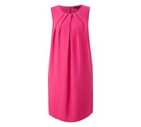 Robe courte sans manches en crÃªpe Ã©vasÃ©e col rond femme COMMA Rose 36