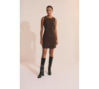 Robe courte sans manches - Valerio - XL - Brown - Femme - Etam