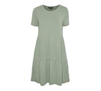 Robe courte - VERO MODA - Vmfilli Calia Ga - Vert - Modal (TENCEL) - Coupe décontractée M