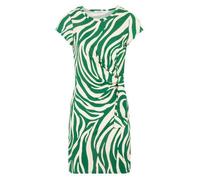 MORGAN Femme Robe Courte en Maille Manches Courtes col Rond 241-RVEBO/MULTICO/42
