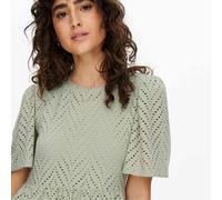 Robe courtes manches courtes trapèze ajouré uni Femme JDY XS