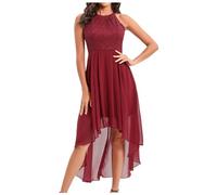 Robe D ete pour Femme Robe de Prière Musulmane Solide Arabe Kaftan Abaya Robe Musulmane Femmes Casual Tenue de Priere Islamique 1 Piece Djellaba Grande Taille Robe Morgan Femme （ Rouge, S