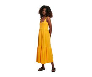 Robe d'Ã©tÃ© 7/8 femme grandes tailles Urban Classics Valance Orange 4XL