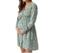 Robe D'allaitement Bleu/Jaune Femme Mamalicious Tess L