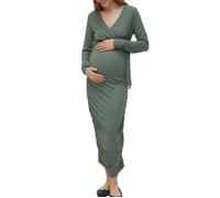 Robe D'allaitement Kaki Femme Mamalicious Trinity L