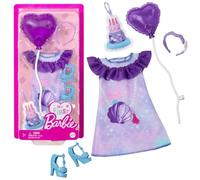 Robe d'Anniversaire My First Barbie Mattel Vêtements de Poupée Mode Tendance