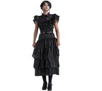 Robe de bal noire mercredi addams 164 cm
