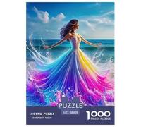 Robe de beauté 1000 Pièces Puzzle pour Adultes Jeux De Défi Familial Puzzle Anti-Stress Cultiver l'esprit D'équipe Cadeaux pour Adultes 38x26cm/1000pcs